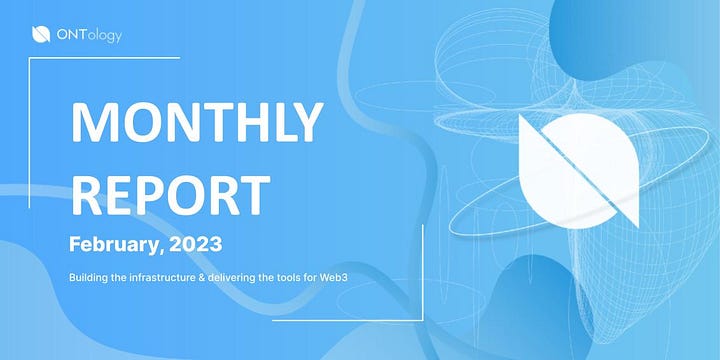 Ontology Monthly Report — February 2023