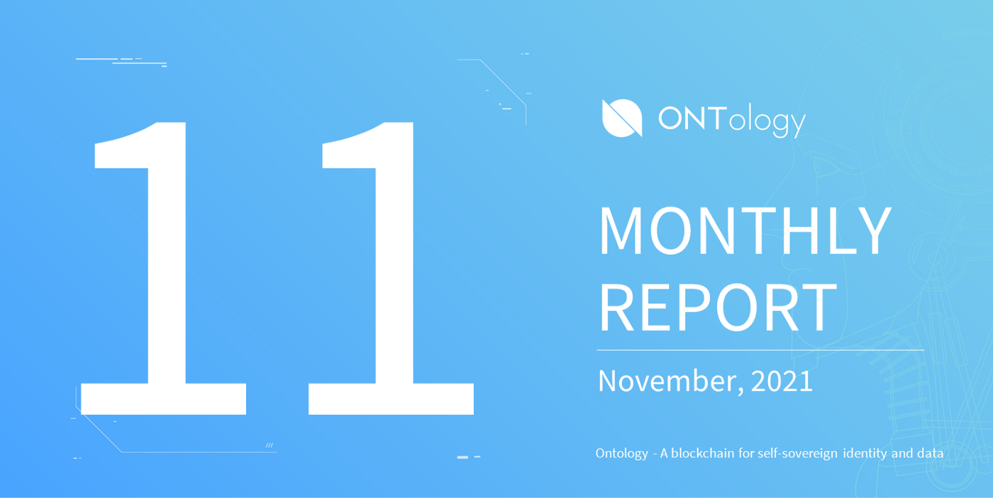 Ontology Monthly Report — November 2021