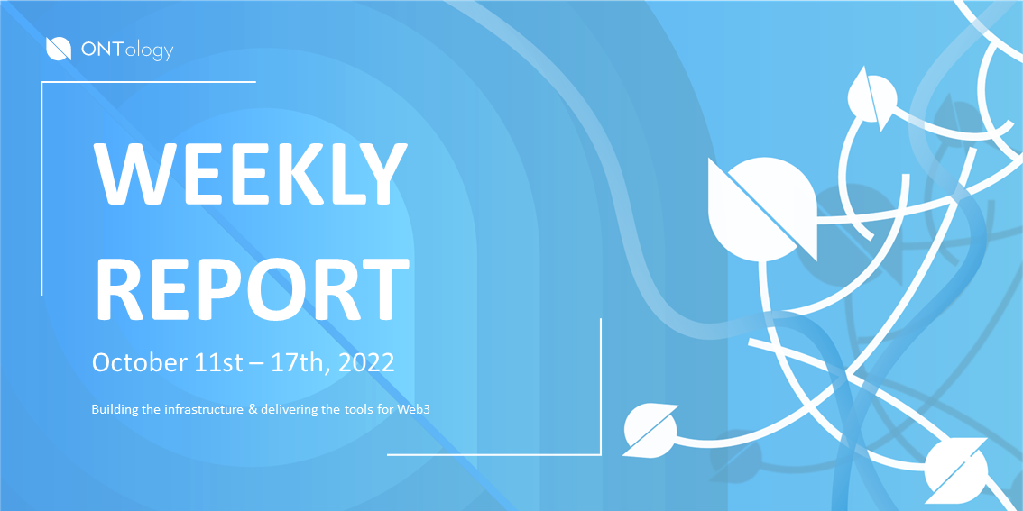 Ontology Weekly Report (October 11–17, 2022)